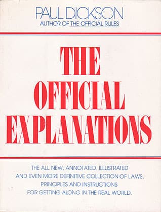 The Official Explanations