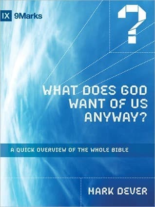 What Does God Want of Us Anyway?: A Quick Overview of the Whole Bible