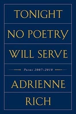 Tonight No Poetry Will Serve
