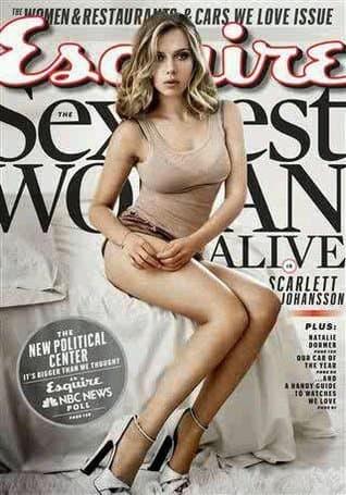 Esquire Magazine (November 2013) Scarlett Johansson - Sexiest Woman Alive