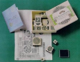 Celtic Decoration Kit: Make Your Own Design with Rubber Stamps: Make Your Own Designs with Rubber Stamps