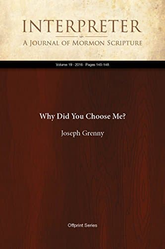 Why Did You Choose Me?