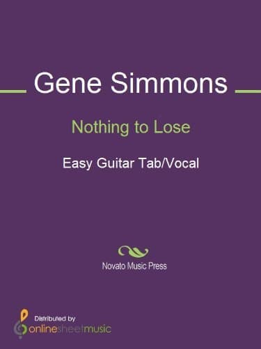 Nothing to Lose Sheet Music