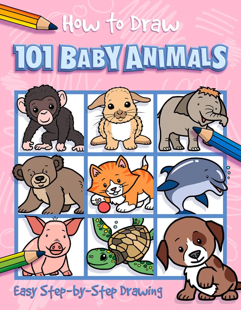 How to Draw 101 Baby Animals