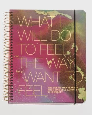 The Desire Map Planner from Danielle LaPorte 2018 Weekly