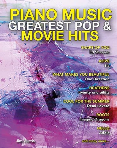 15 Greatest Pop & Movie Hits Piano Music: Piano Book - Piano Music - Piano Books - Piano Sheet Music - Keyboard Piano Book - Music Piano - Sheet Music ...