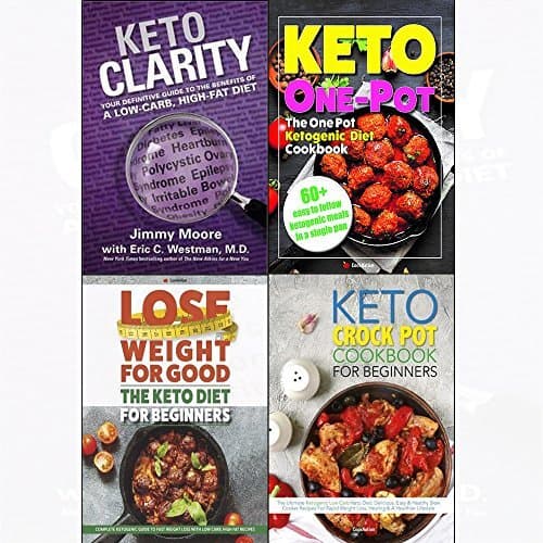Keto clarity [hardcover] one pot ketogenic diet cookbook,lose weight 4 books collection set