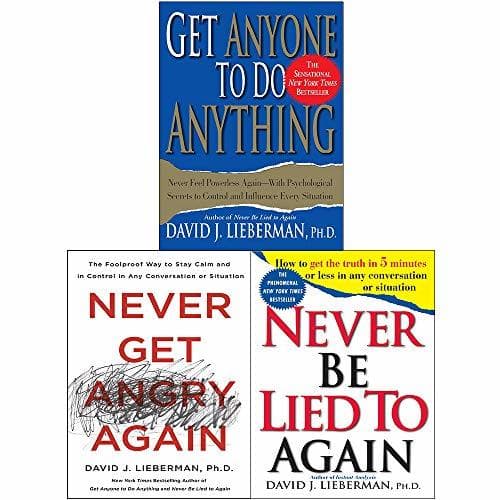 David J. Lieberman Collection 3 Books Set