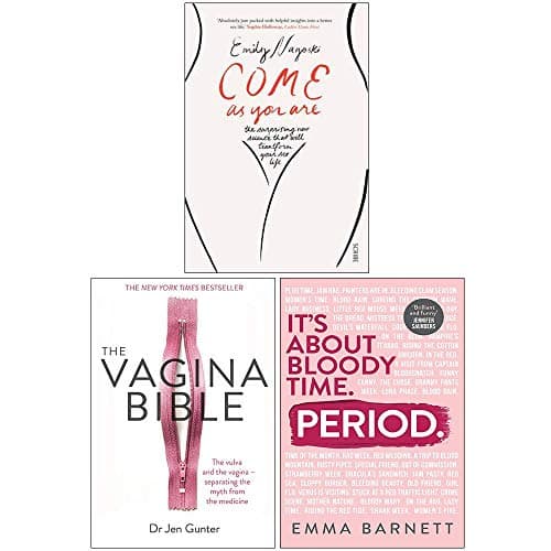 Come as You Are, The Vagina Bible Period 3 Books Collection Set