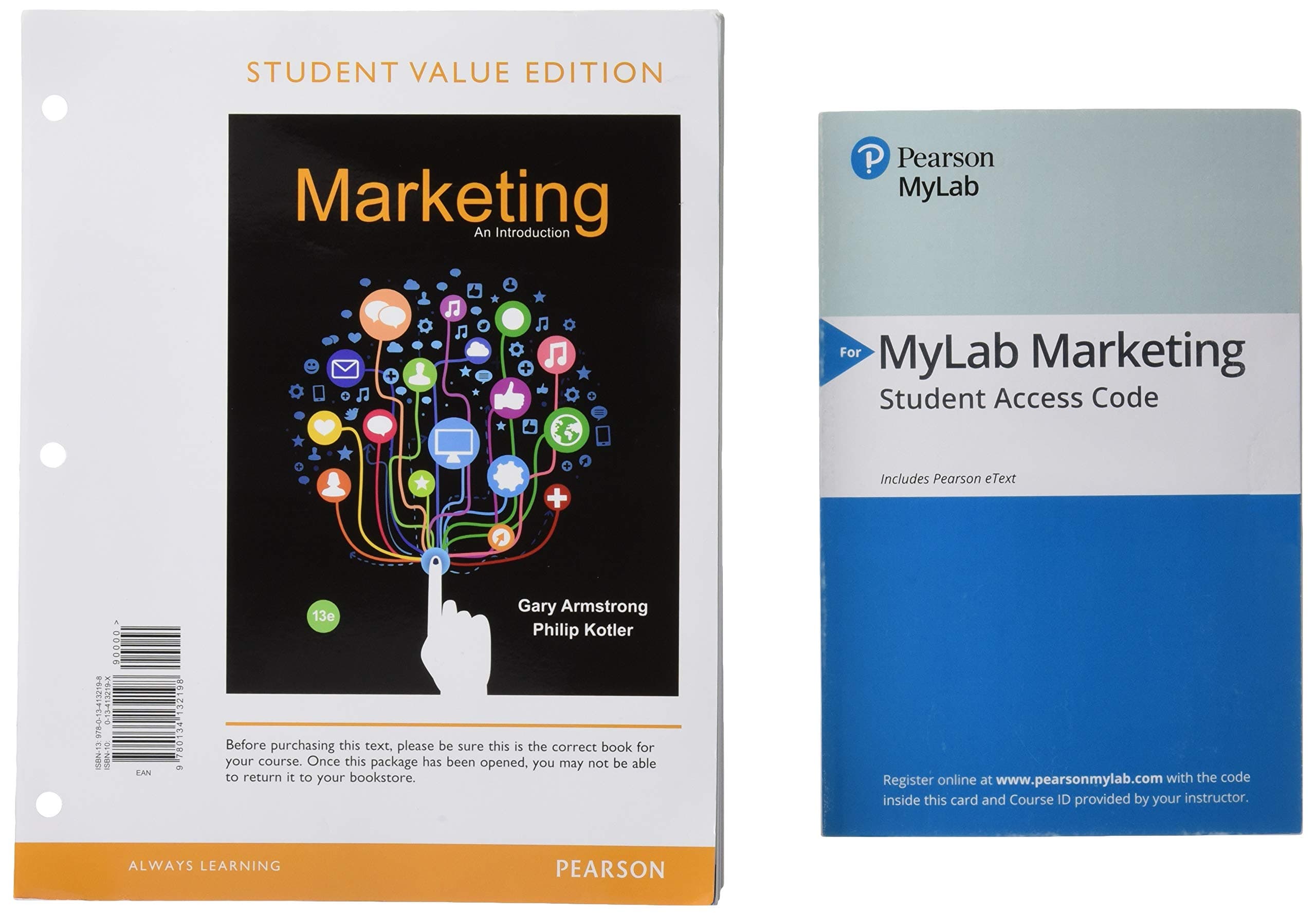 Marketing: An Introduction, Student Value Edition + 2019 MyLab Marketing with Pearson eText -- Access Card Package
