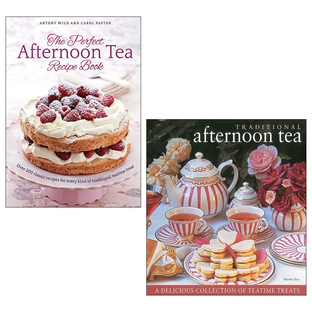 The Perfect Afternoon Tea Recipe Book & Traditional Afternoon Tea 2 Books Collection Set