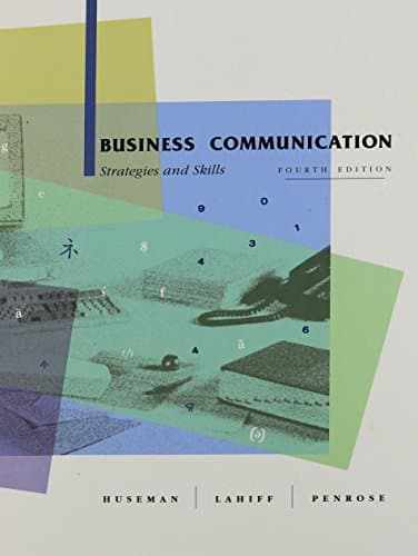 Business Communication: Strategies and Skills