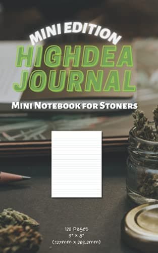 Highdea Journal Mini Edition: Mini Notebook for Stoners
