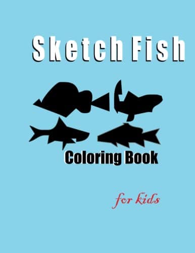 SKETCH FISH COLORING BOOK: Sketch Fish Images