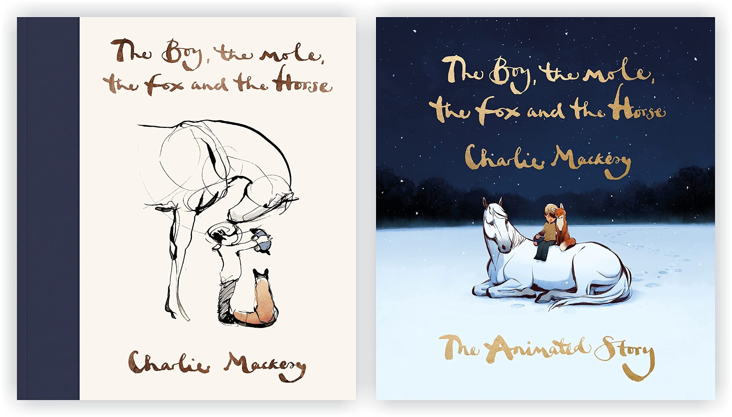 The Boy the Mole the Fox and the Horse The Animated Story & The Boy the Mole the Fox and the Horse By Charlie Mackesy Collection 2 Books Set