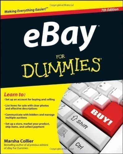 eBay For Dummies 7th (seventh) Edition by Collier, Marsha published by For Dummies (2012) Paperback