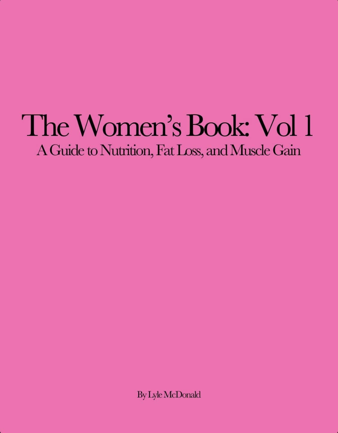 THE WOMEN'S BOOK