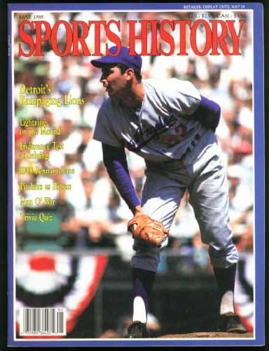Sports History Magazine May 1988