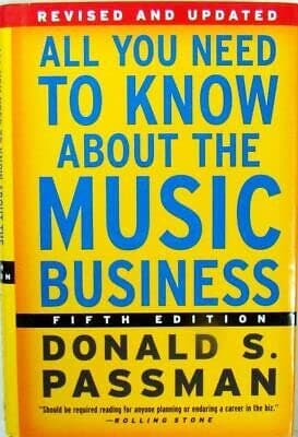 Vtg All You Need To Know About The Music Business - Donald S. Passman [Hardcover] Donald S. Passman
