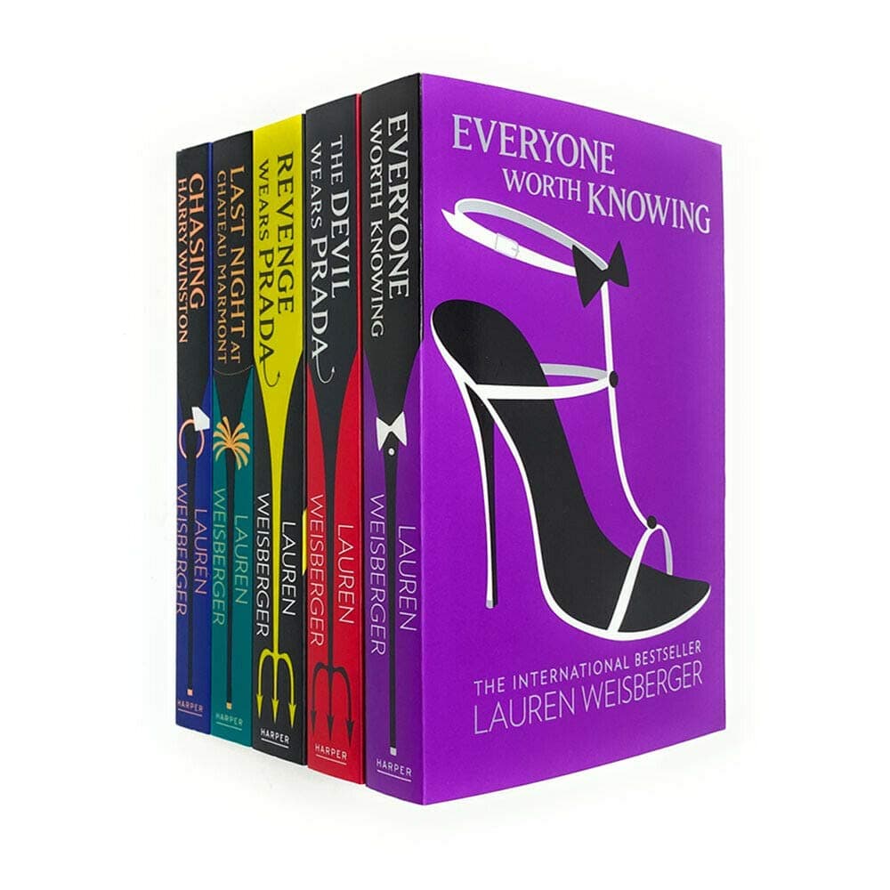 The Devil Wears Prada Collection Lauren Weisberger 5 Books Set (Revenge Wears...