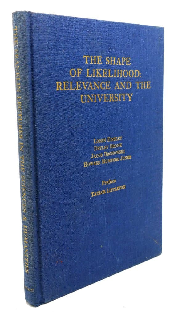 The Shape of likelihood: Relevance and the university