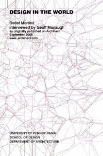 Design in the World: An Interview with Detlef Mertins