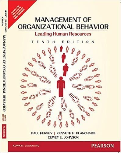 Management of Organizational Behavior - International Edition
