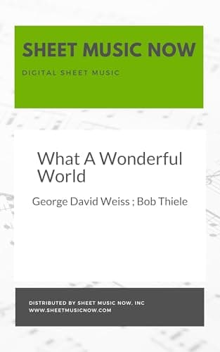 What A Wonderful World Sheet Music