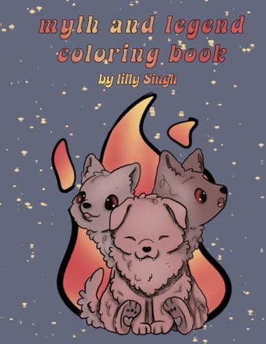 Myth and Legend Coloring Book