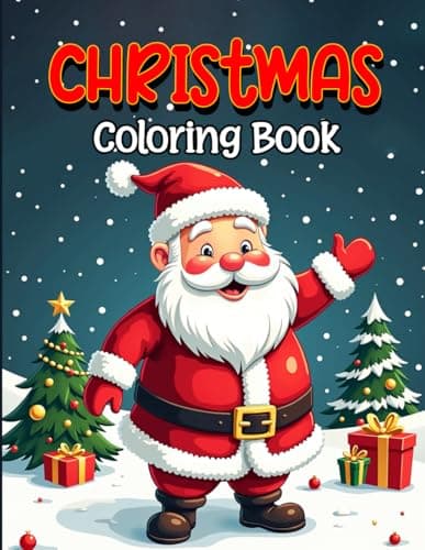 Christmas Coloring Book: Children's Coloring Book for ages 7-12