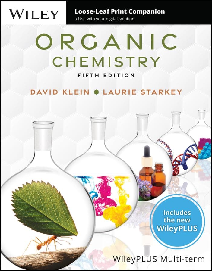 Organic Chemistry, 5e with WileyPLUS Card and Loose-leaf Set Multi-Term