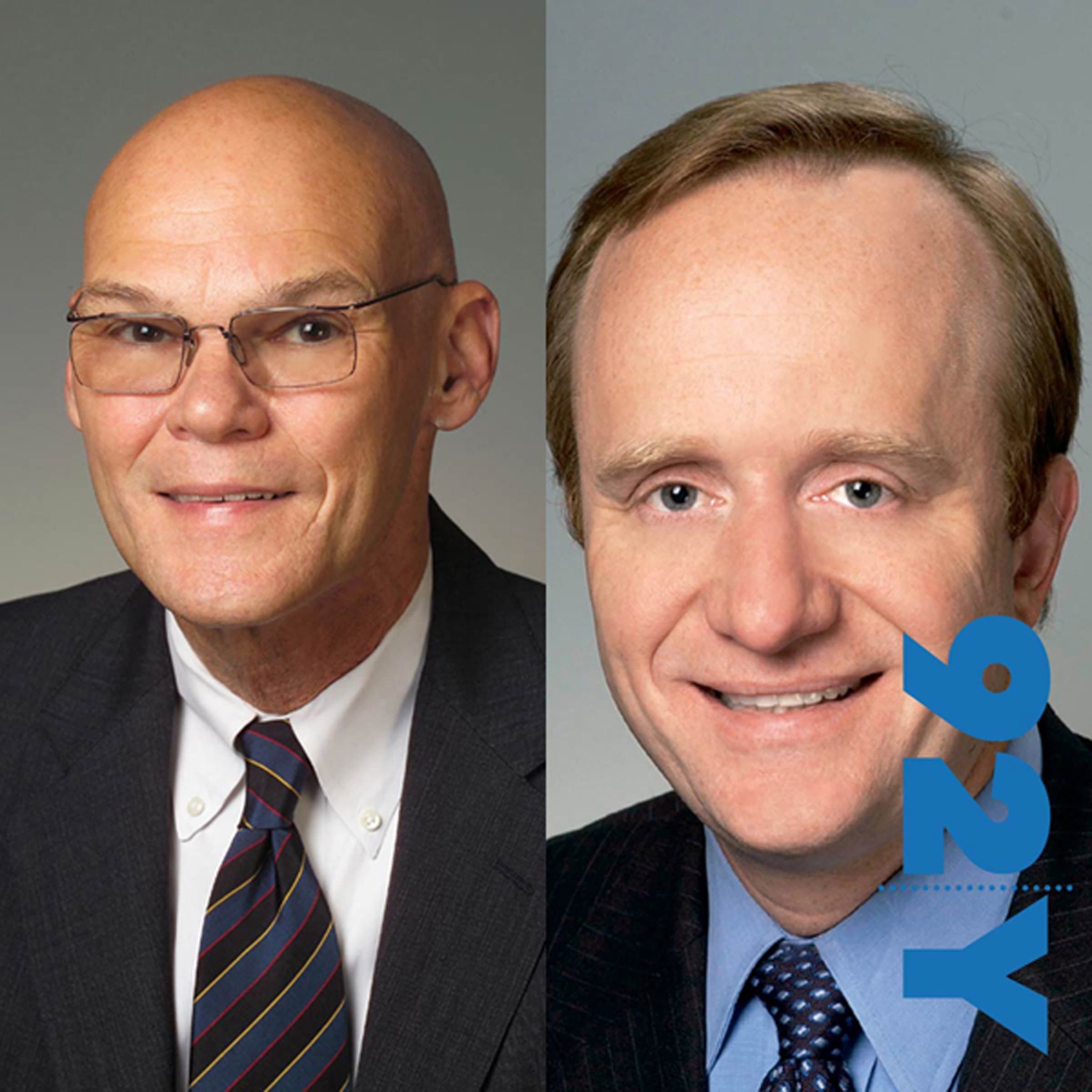 In the News with Jeff Greenfield at the 92nd Street Y featuring James Carville and Paul Begala