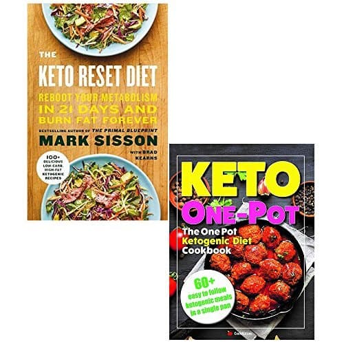 Keto reset diet and keto one pot diet collection 2 books set