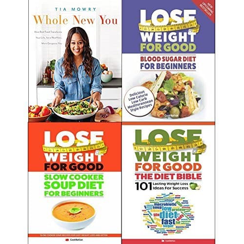 Whole new you, lose weight for good blood sugar diet, slow cooker soup diet and diet bible 4 books collection set