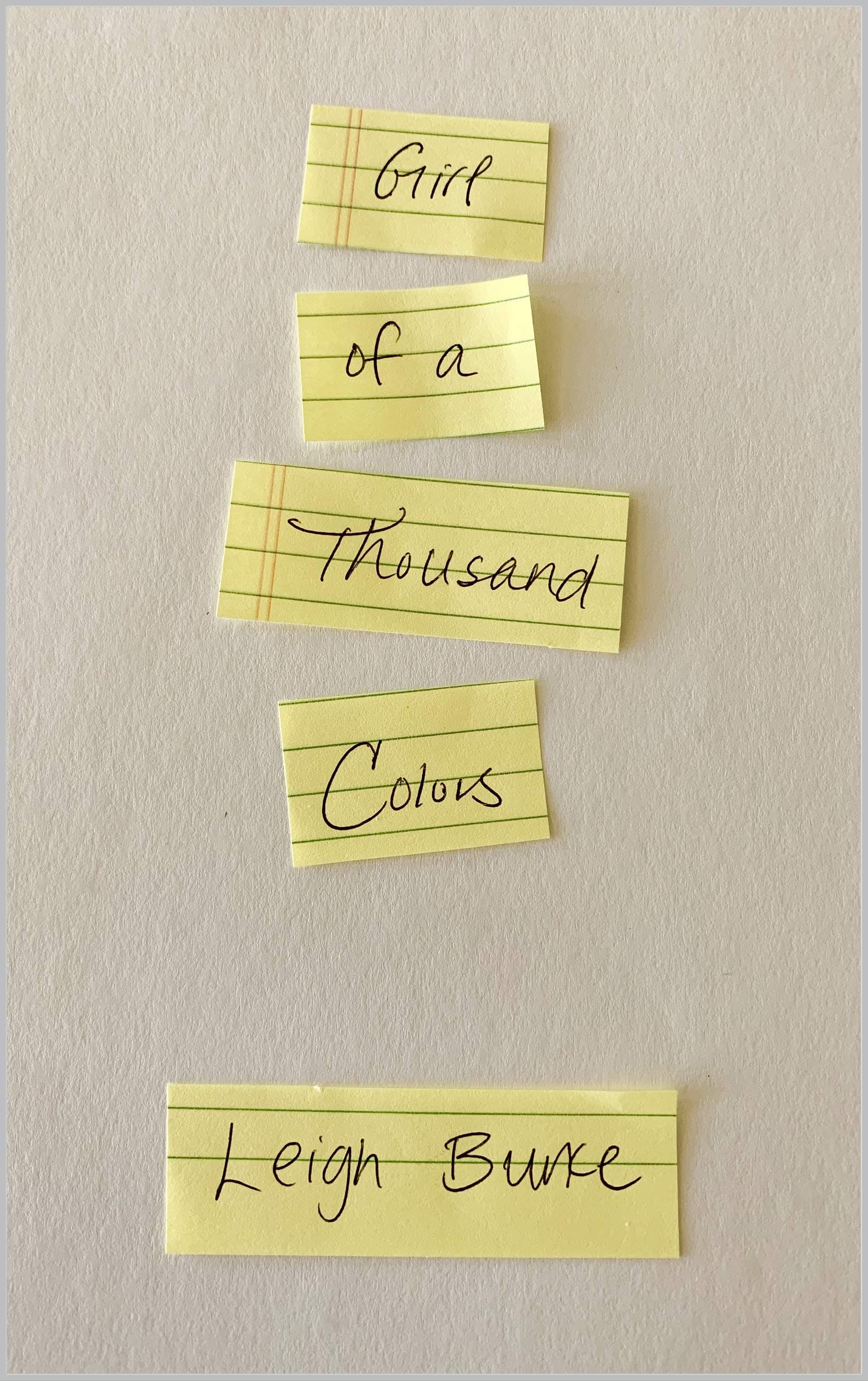 Girl of a Thousand Colors