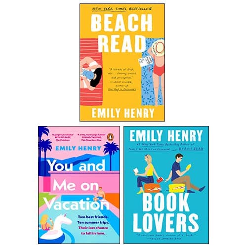 Book Lovers, Beach Read, You and Me on Vacation 3 Books Collection Set