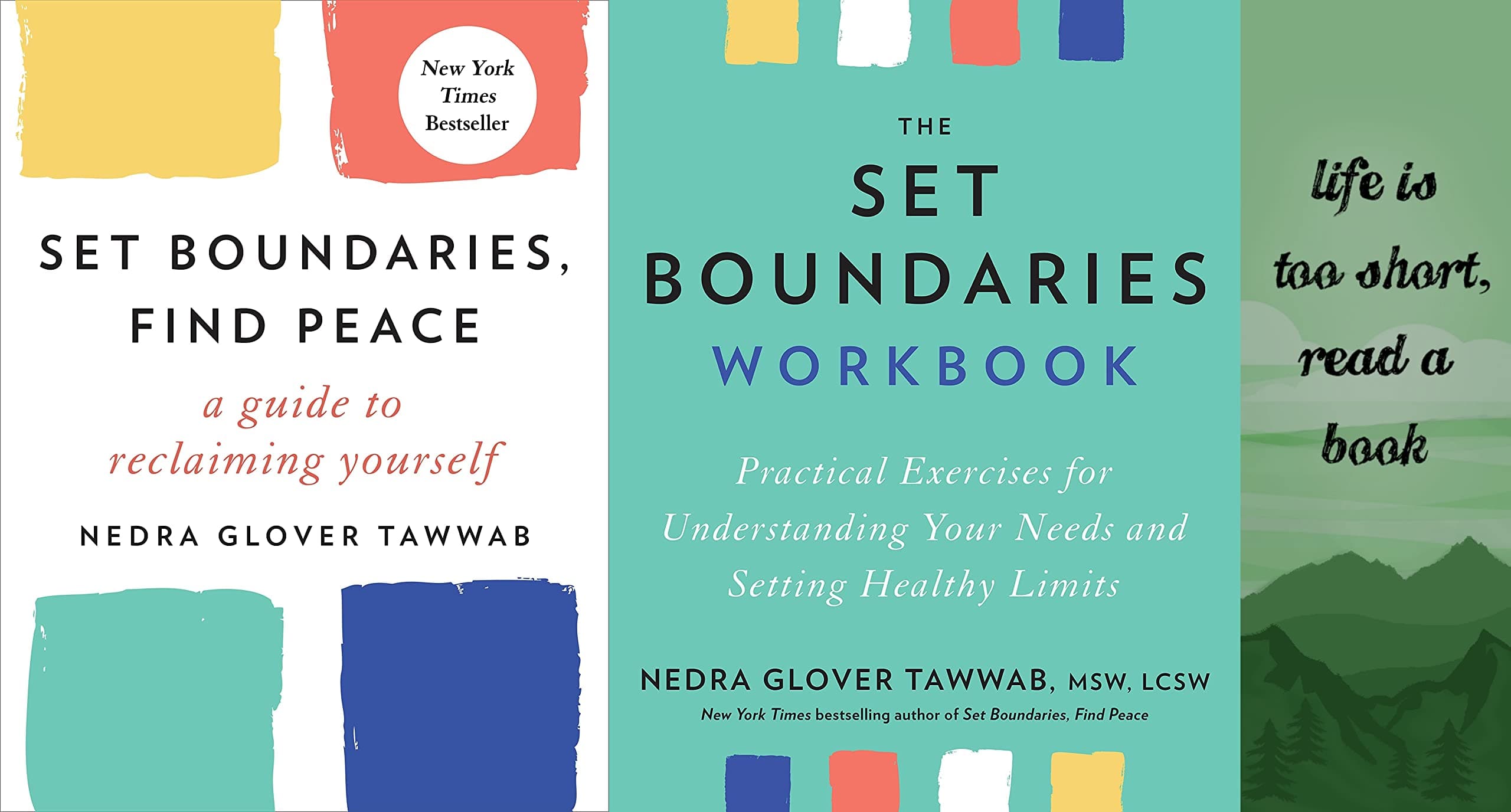 Set Boundaries, Find Peace Complete Set Book and Study Guide With Exclusive Bookmark